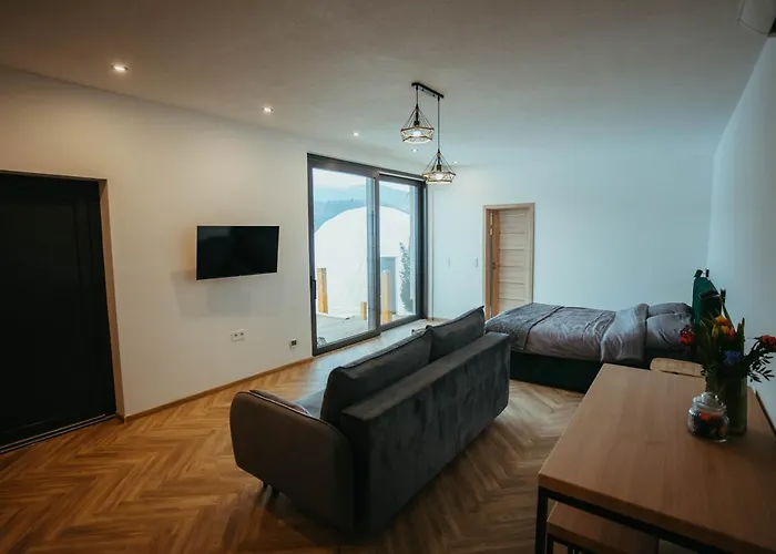Holiday home Pod Hradom S Jacuzzi A Saunou